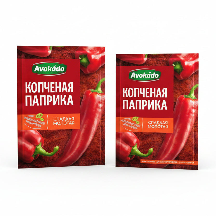 Geräucherte süße Paprika "Avokado"
