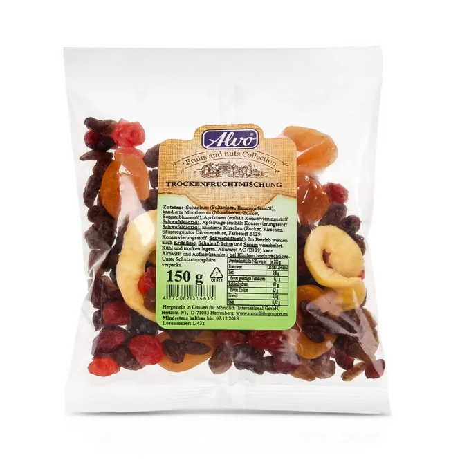 Trockenfrüchte-Assortiment, 150 g