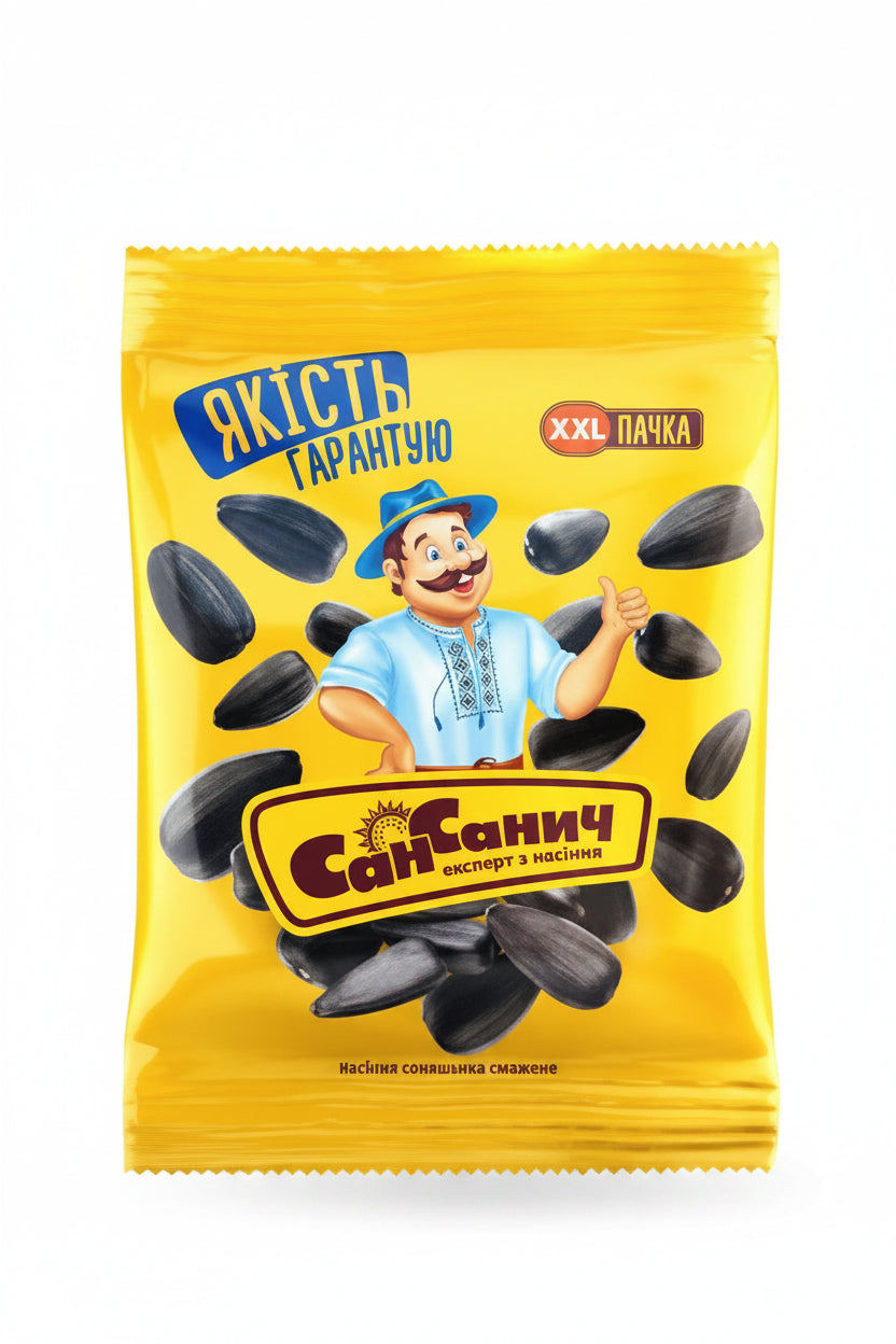 Geröstete Sonnenblumenkerne "San Sanych", 200g