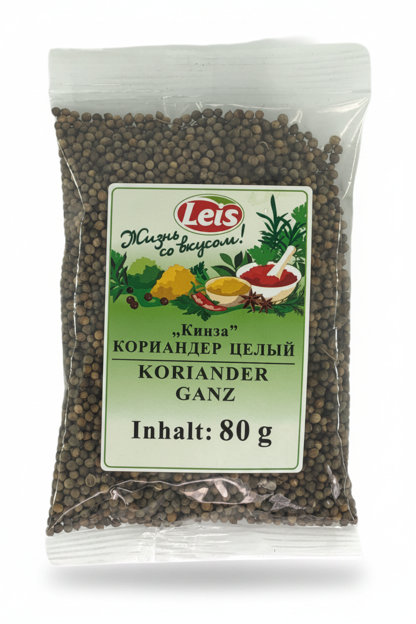 Koriander ganz Leis, 80g