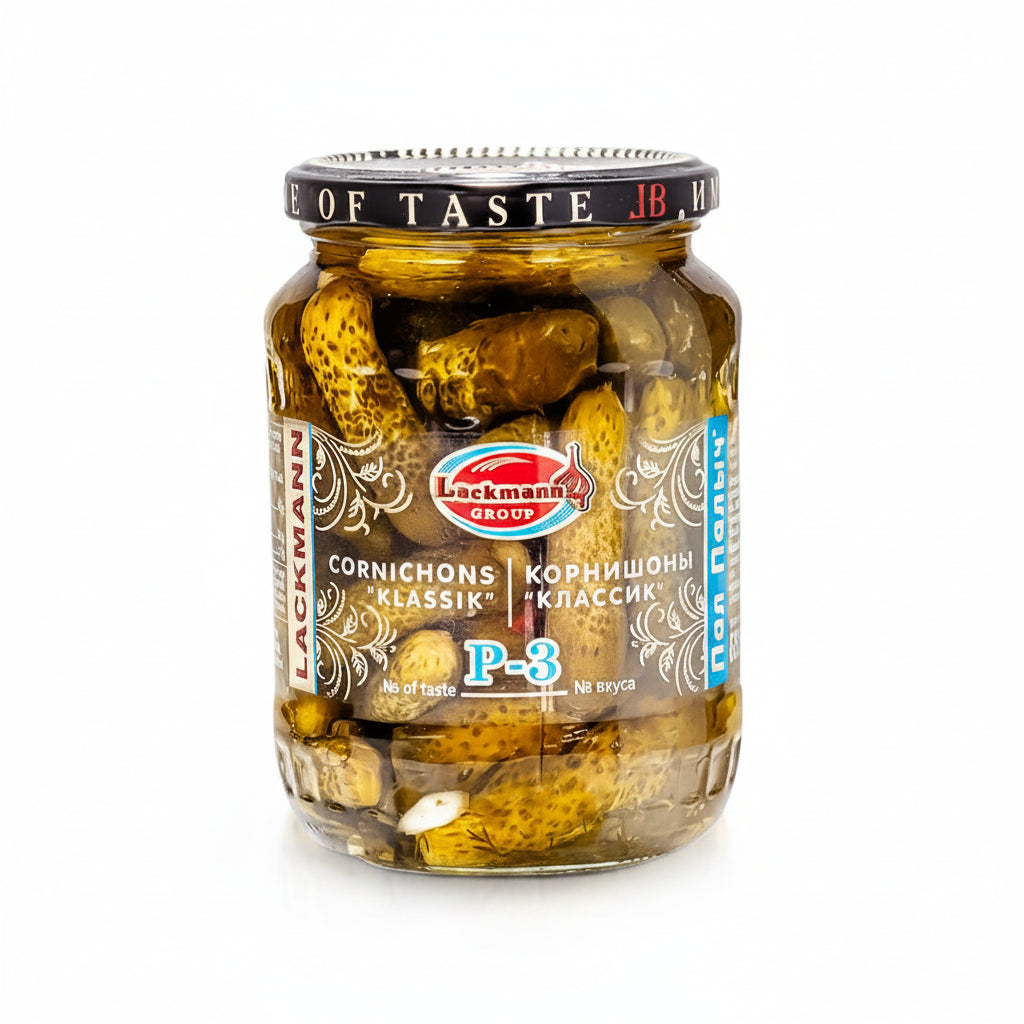 Gewürzgurken mit Dill (Cornichons)