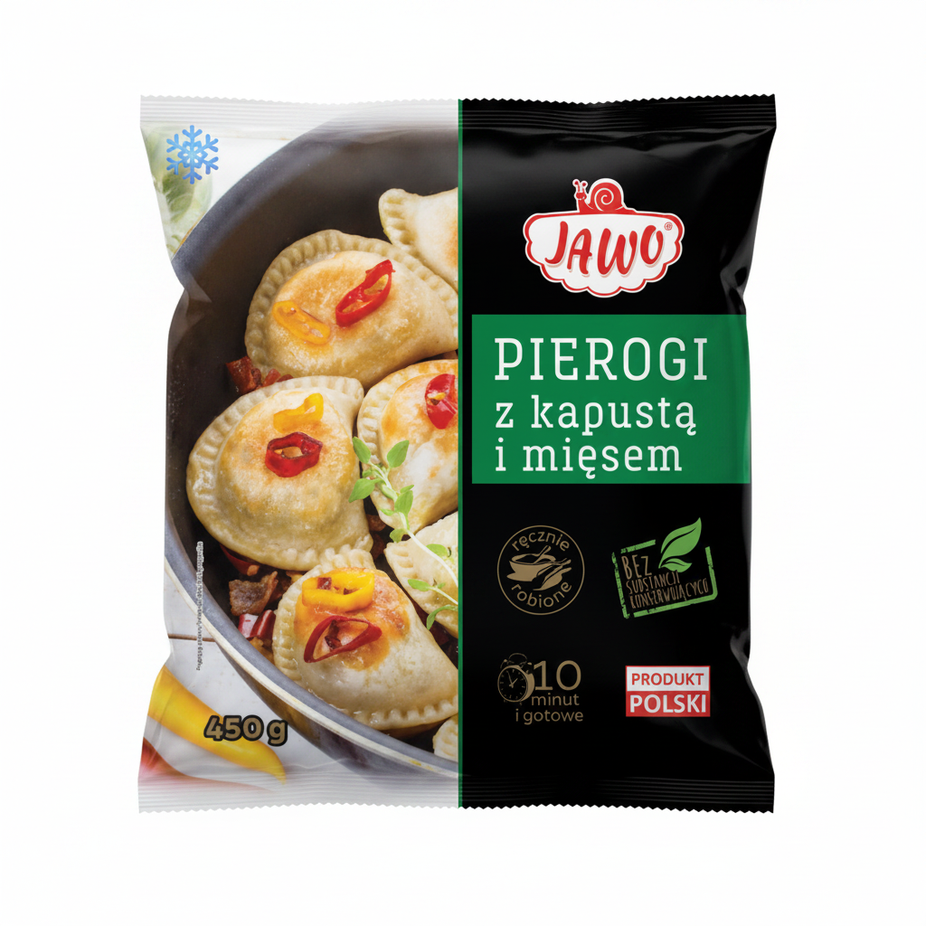 Wareniki mit Sauerkraut und Fleisch, 450 g