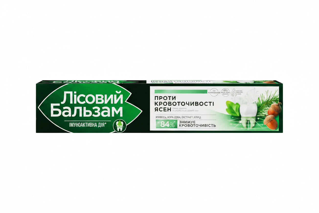 Zahnpasta "Lisoviy Balsam" gegen Zahnfleischbluten, 75 ml