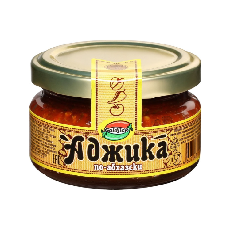 Adjika „Po-Abchaschki Goldjick“, 120 g