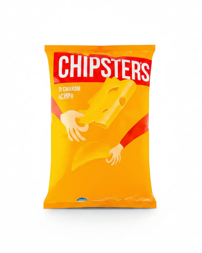 Kartoffelchips mit Käsegeschmack "Chipsters", 120g