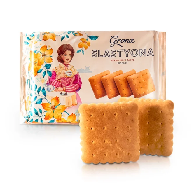 Kekse mit Milchgeschmack "Slastjona" (Grona), 360g