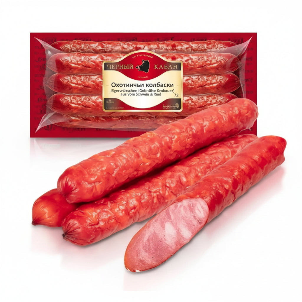 Jägerwürstchen, aus Schweine- und Rindfleisch, Lackmann, 300 g