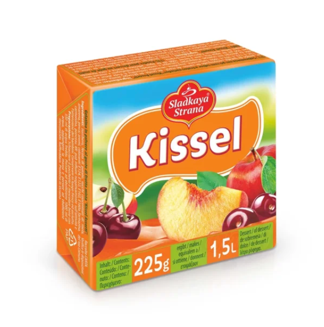 Kissel – Fruchtmischung, „Sladkaja Strana“, 225 g