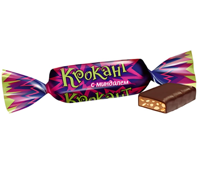Krokant-Grillaj-Bonbons mit Mandeln, 100 g