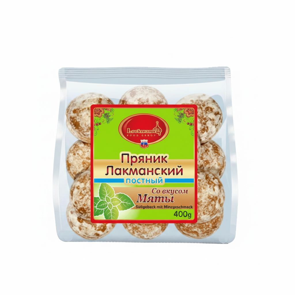 Lebkuchen mit Minze „Lakmann“, 400 g