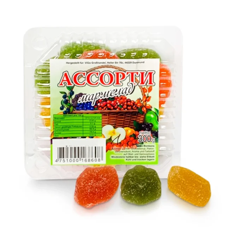 Marmelade – Assorti, 300 g