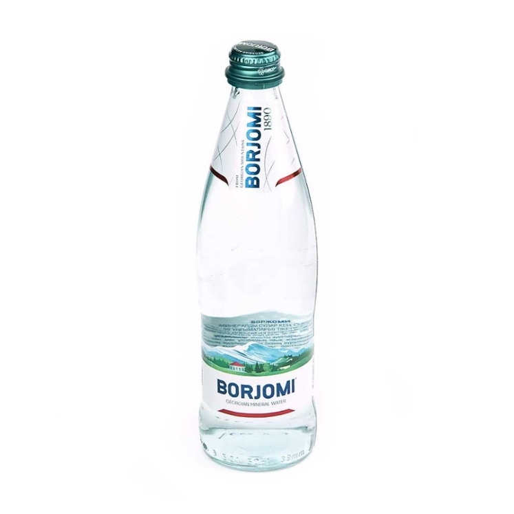 Mineralwasser „Borjomi“, 500 ml