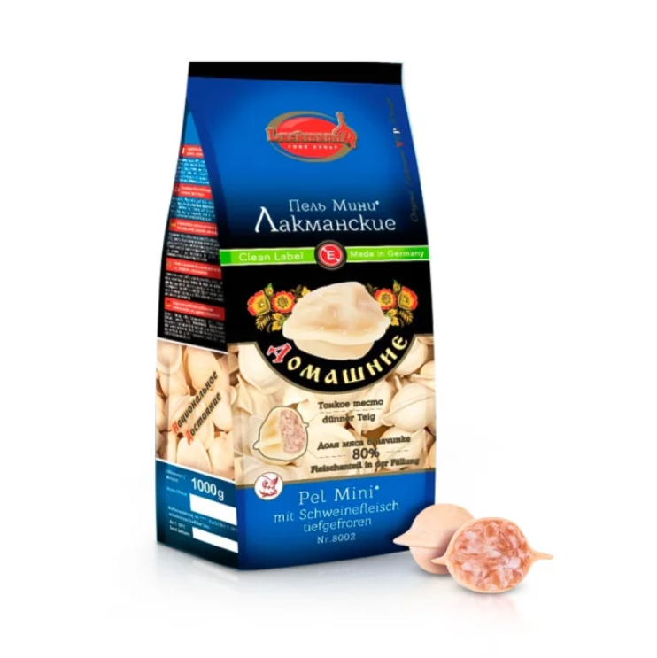 Pelmeni „Hausgemacht“ mit Schweinefleischfüllung, Lackmann, 900 g