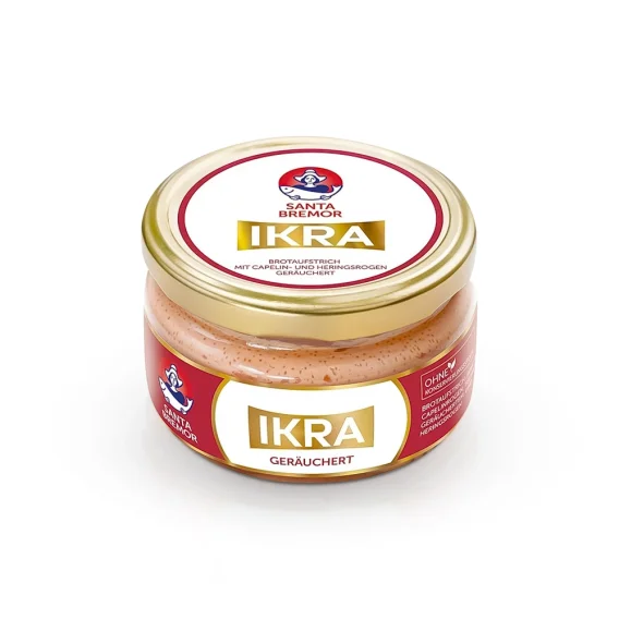 Geräucherte Delikatess-Kaviar-Creme "Santa Bremor", 160 g