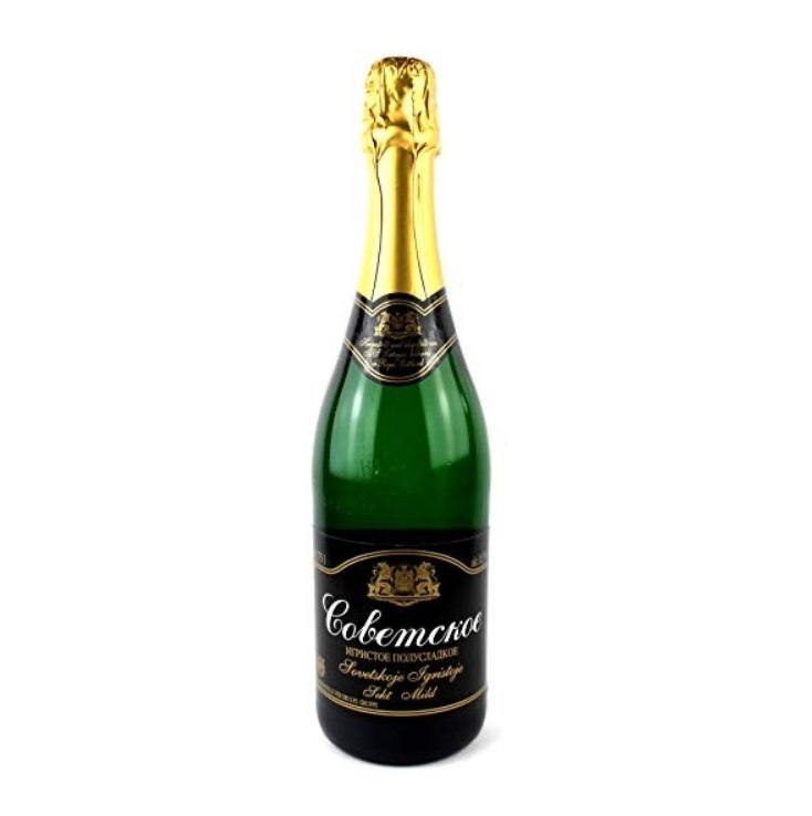Schaumwein halbsüß „Sowjetskoje“, 11,5 %, 750 ml