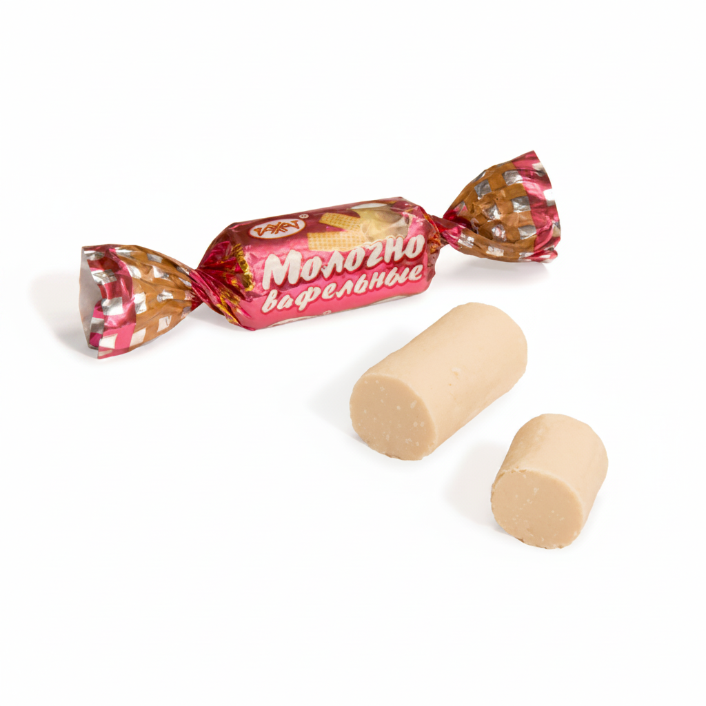 Milch-Waffel-Bonbons, 100g