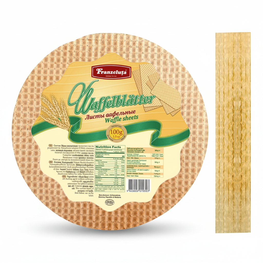 Waffelblätter für Torten, 100g