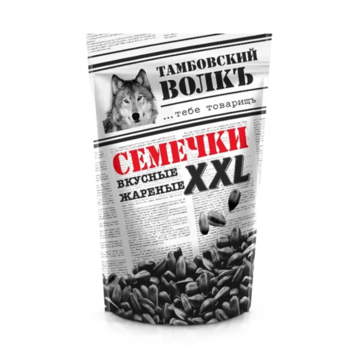 Sonnenblumenkerne XXL, geröstet, Tambowski Wolf, 400 g