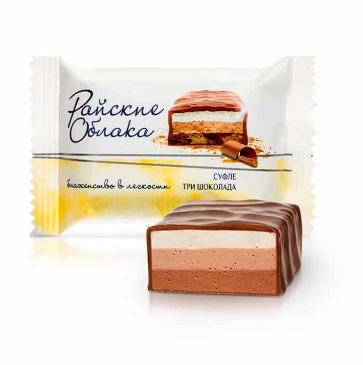 Soufflé „Himmlische Wolken“, Drei-Schokoladen, 100 g