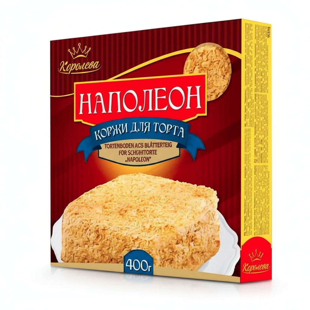 Tortenböden für den Kuchen „Napoleon – Königin“, 400 g