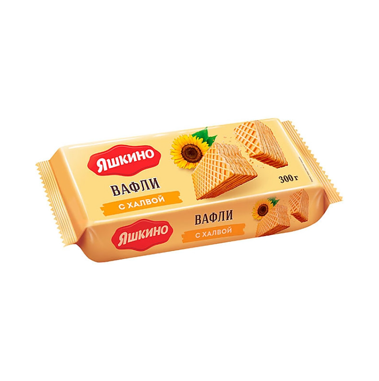 Waffeln mit Halva „Jaschkino“, 300 g