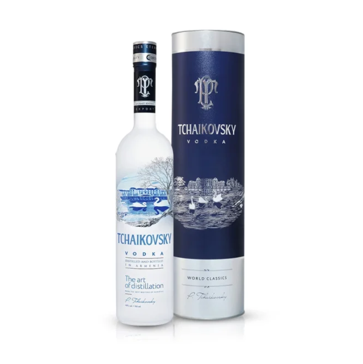 Wodka „Tchaikowski“, 40 % Vol., 0,7 l