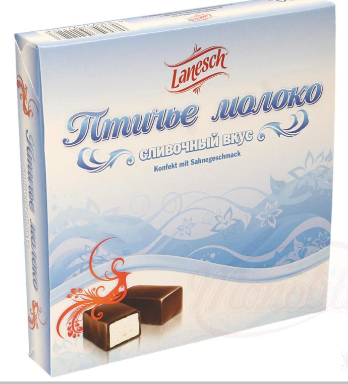 Ptitschie Moloko Vogelmilch mit Sahnegeschmack 230g Lanesch
