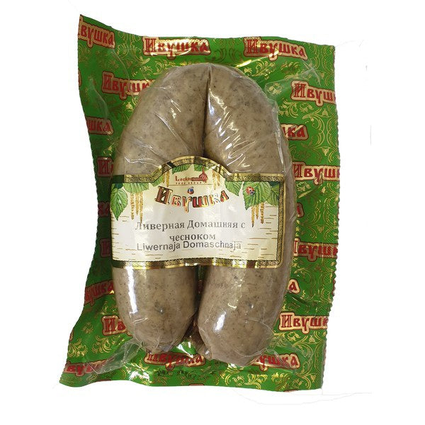 Leberwurst Hausmacher mit Knoblauc 0,375g