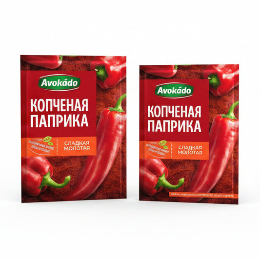 Geräucherte süße Paprika "Avokado"