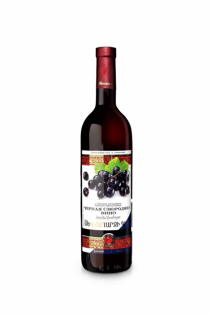 Armenischer halbsüßer Rotwein – Schwarze Johannisbeere, Shahnazaryan, 0,75 l