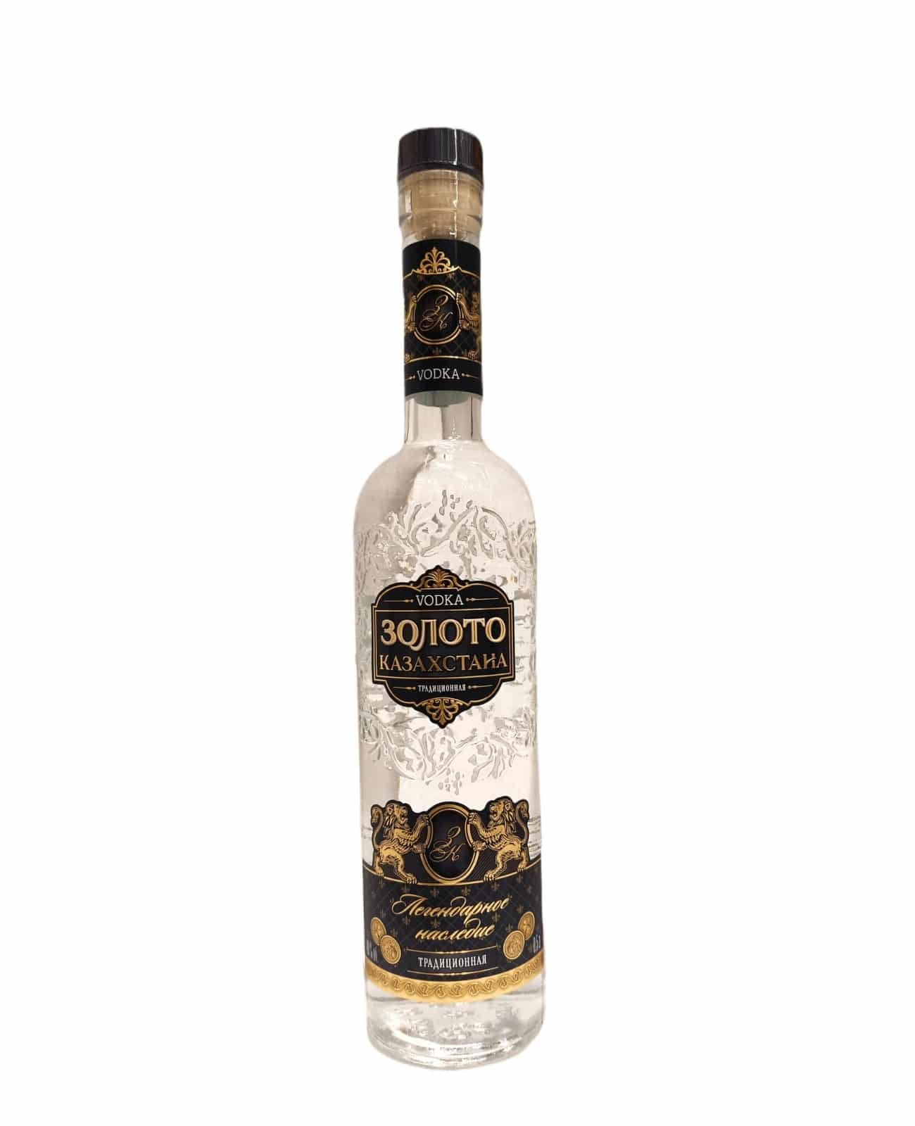 Wodka Gold aus Kasachstan 0,7l