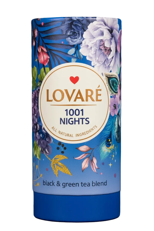 Schwarz- und Grüntee-Mischung "1001 Nacht", 80 g