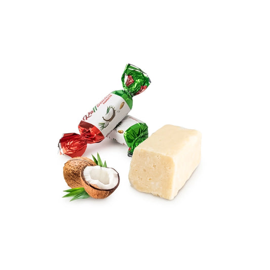 Schokoladenbonbons mit Kokosraspel "Raffinato", 100g