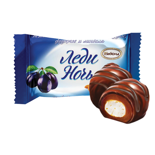 Pralinen "Lady Night" mit Pflaumen, 100g