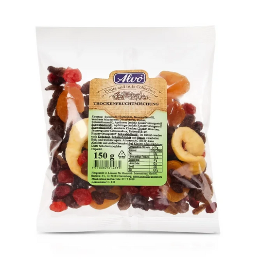 Trockenfrüchte-Assortiment, 150 g