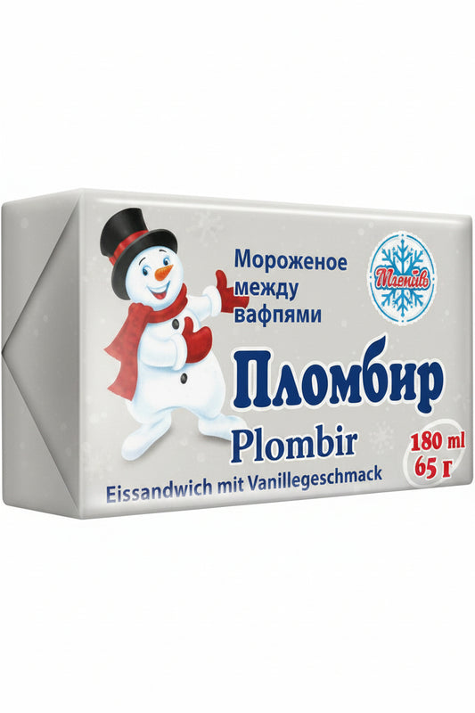 Eiswaffel "Plombir", 180 g