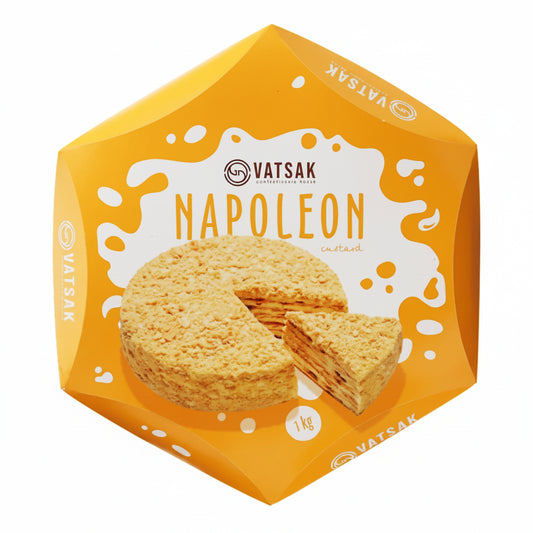 Gefrorene Torte "Napoleon" (Vatsak), 1kg