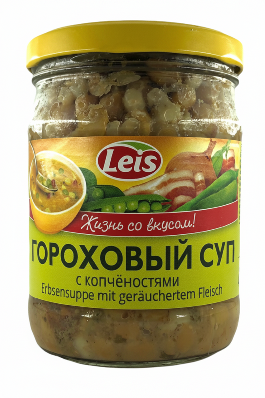 Erbsensuppe mit Räucherfleisch Leis, 480g