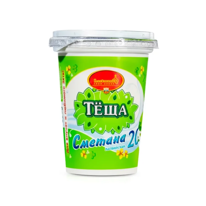 Schmand "Tjoscha" (Lackmann), 20 % Fett, 360 g
