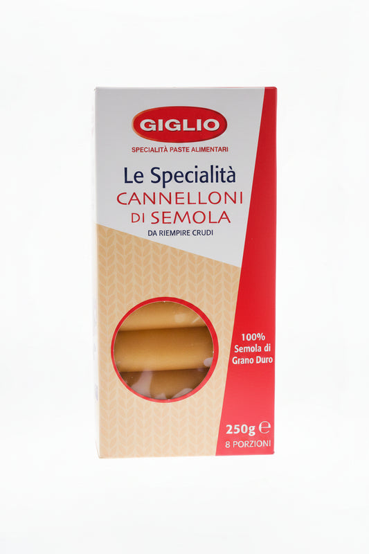 Giglio Cannelloni di Semola (Lasagne-Art), 250 g