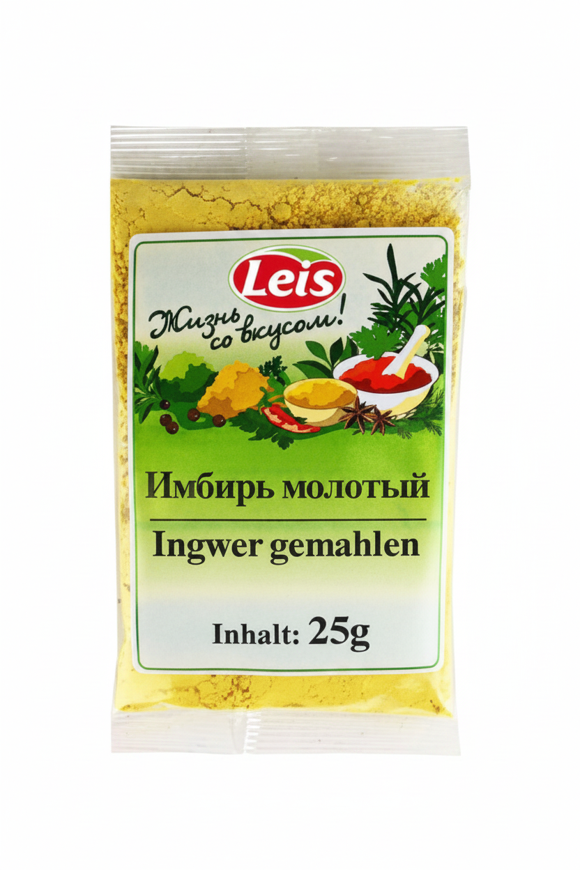 Ingwer gemahlen "Leis", 25g