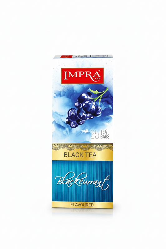 Schwarztee "Impra" mit schwarzer Johannisbeere, 25 Beutel