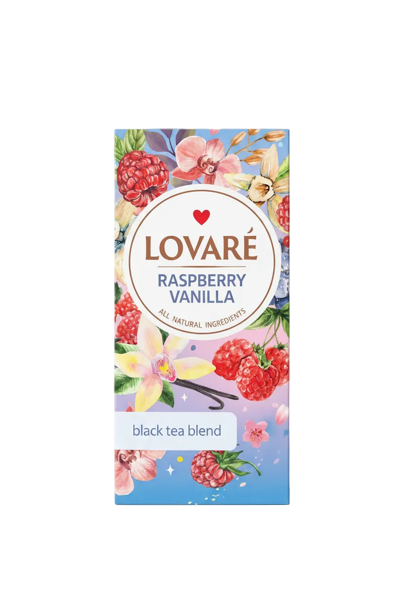 Schwarztee mit Vanillegeschmack