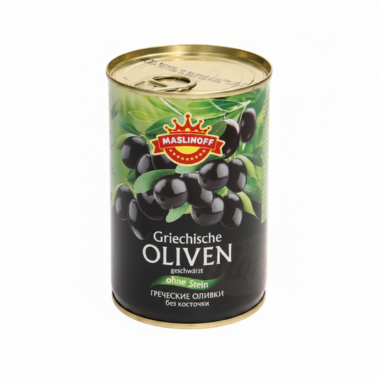 Griechische Oliven entsteint
