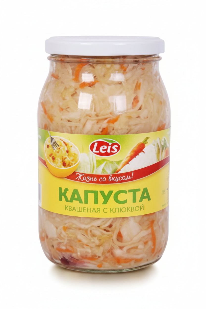 Sauerkraut mit Preiselbeeren