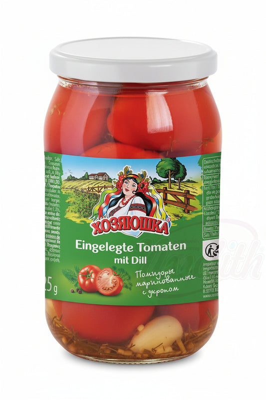 Eingelegte Tomaten mit Dill