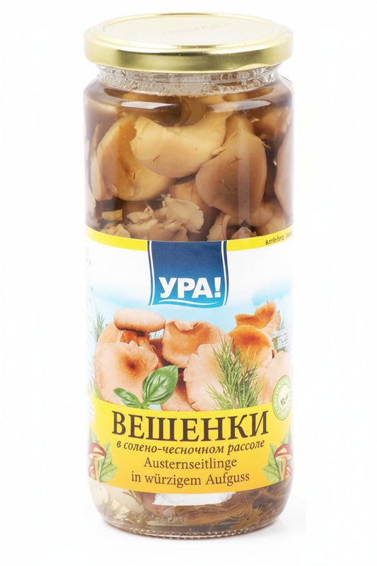 Eingelegte Austernpilze