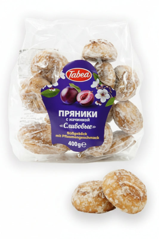 Lebkuchen mit Pflaumengeschmackfüllung "Slivovye", 400g