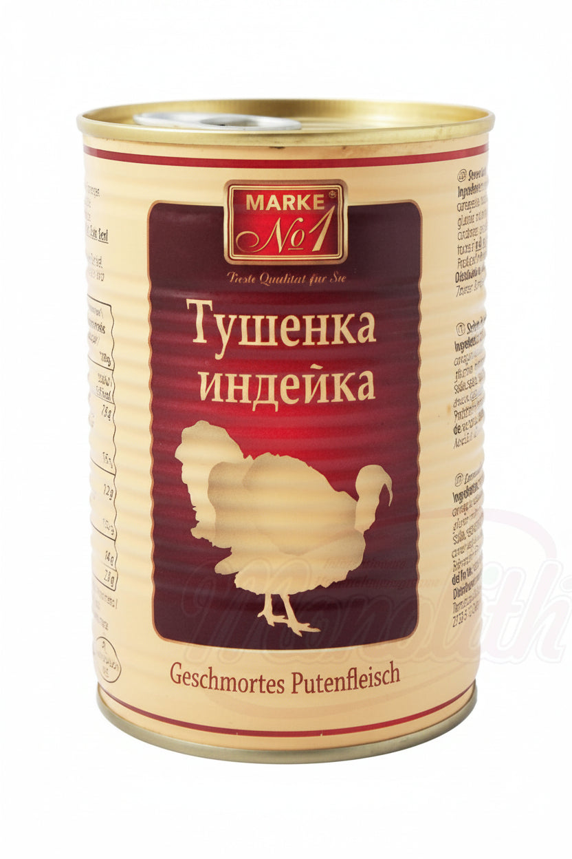 Putenfleisch-Gulasch (Dosenfleisch) 400g