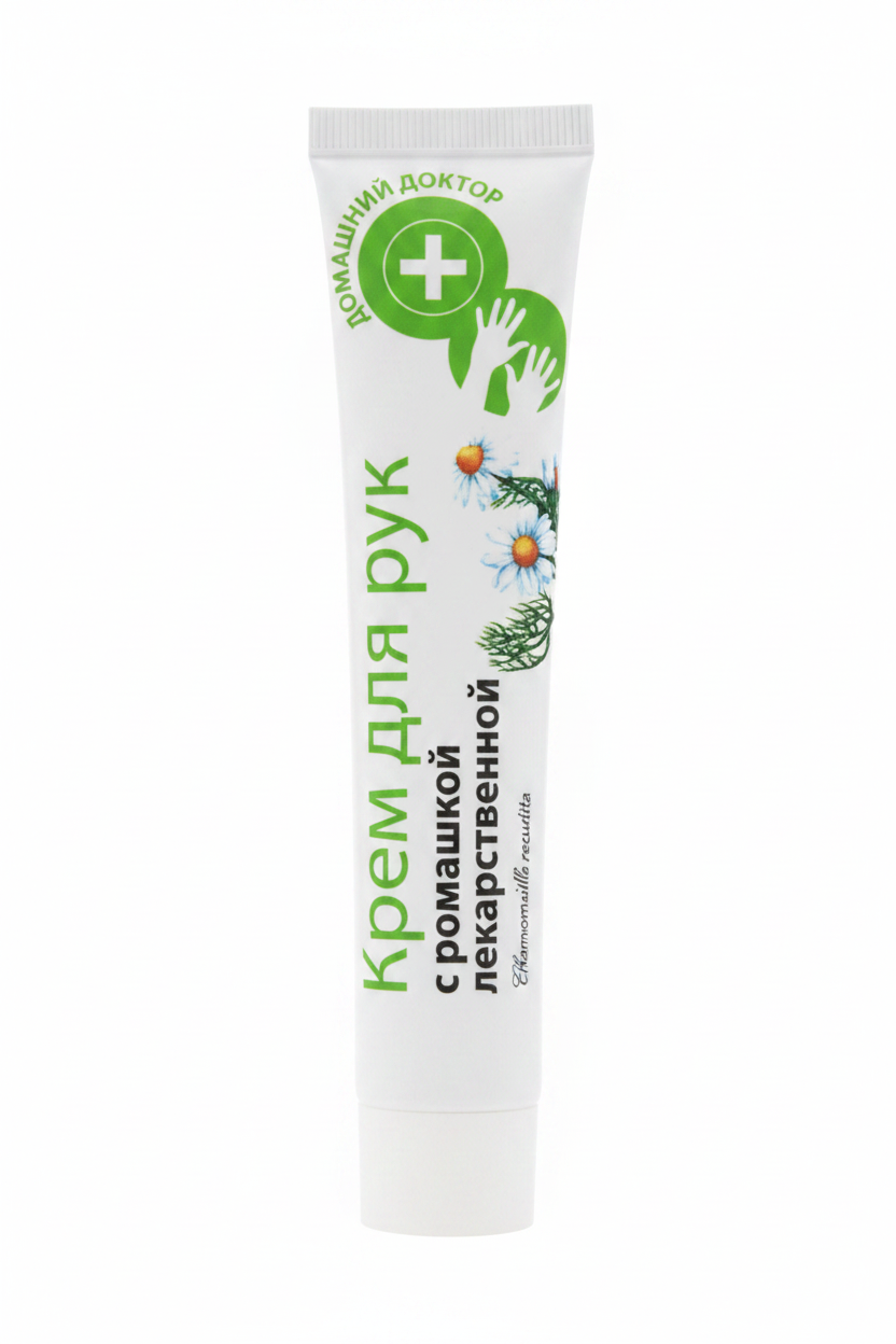 Handcreme mit Kamille "Domashniy Doktor", 42 ml